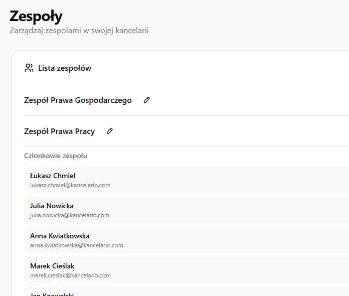 Zarządzanie Zespołem